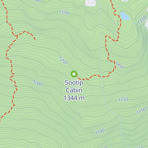 Map of Sootip Cabin
