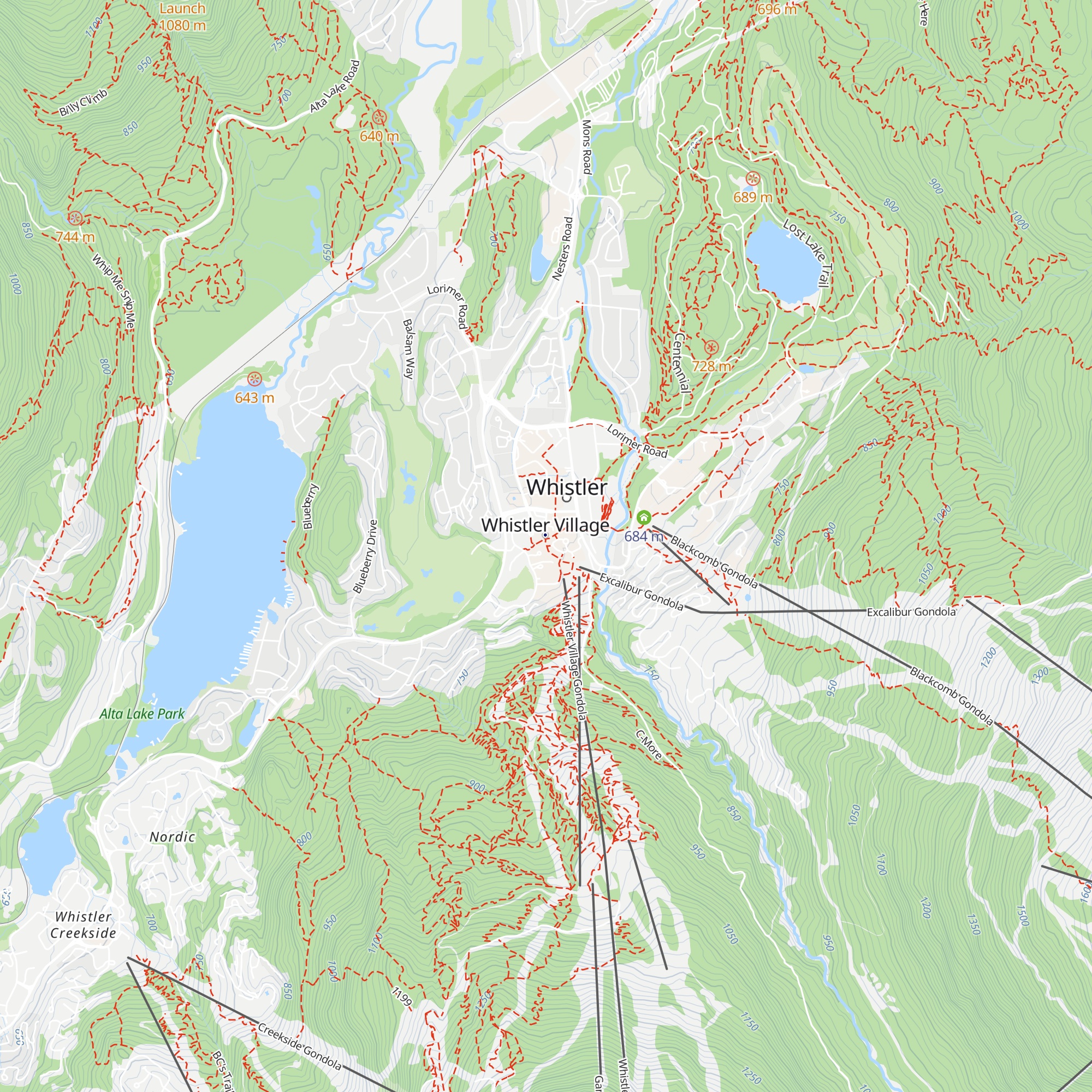 Village host map