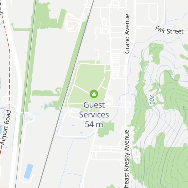 Map of Guest Services