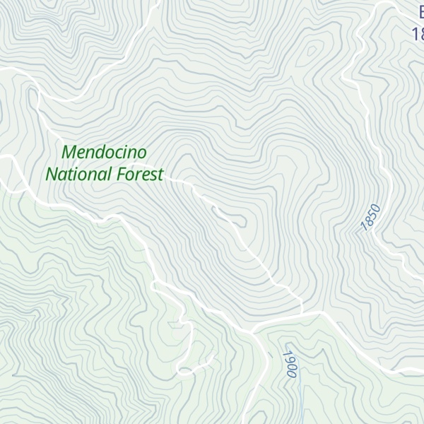 Map of Bald Mountain