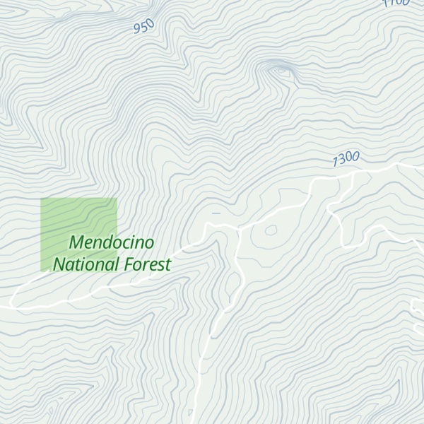 Map of Twin Rocks Ridge