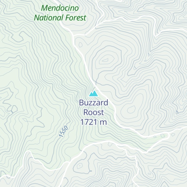 Map of Buzzard Roost