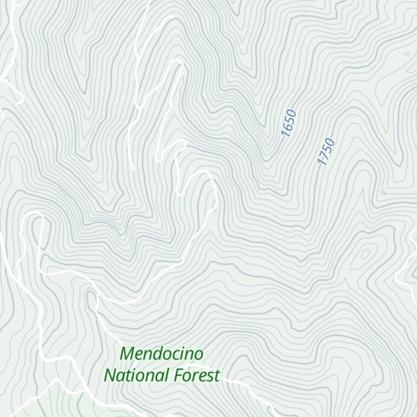 Map of Charcoal Ridge