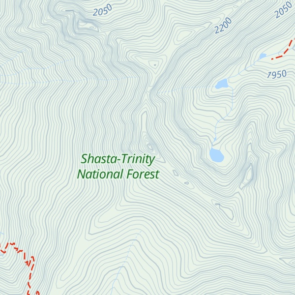 Map of Monument Peak