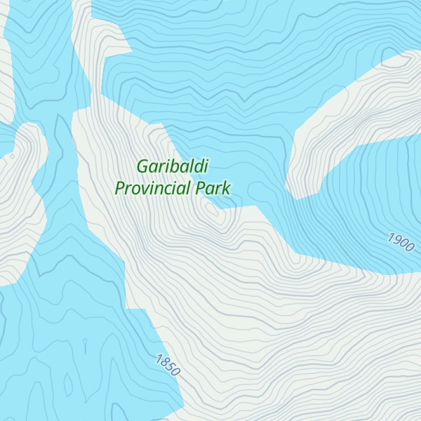 Map of Glacier Pikes
