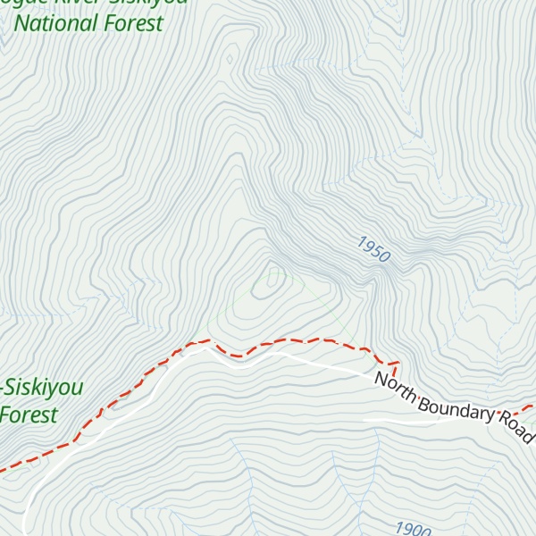 Map of Condrey Mountain