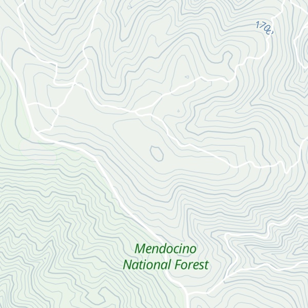 Map of Etsel Ridge