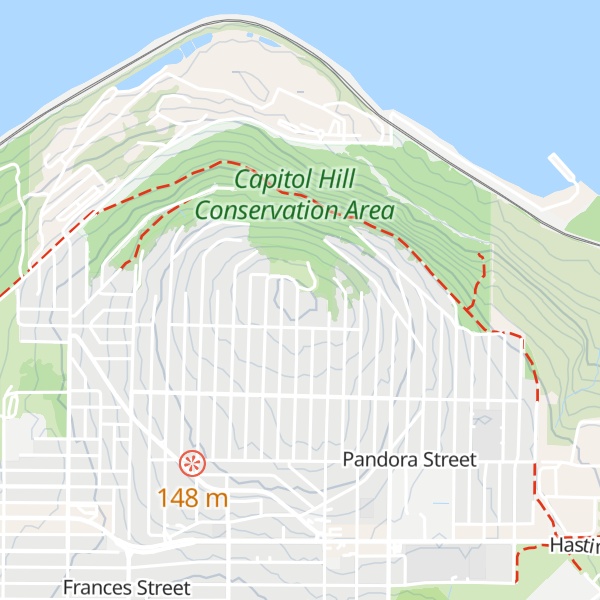 Map of Capitol Hill