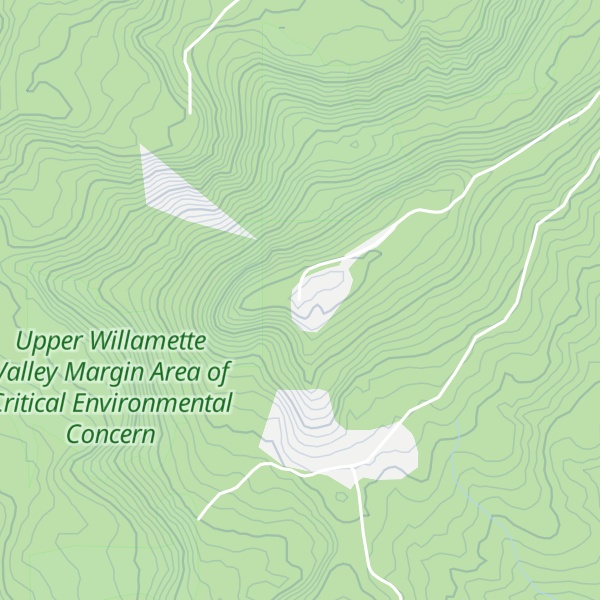 Map of Mount Tom