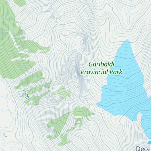 Map of Guard Mountain