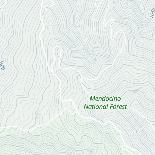 Map of Coyote Rock