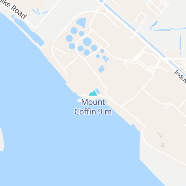 Map of Mount Coffin