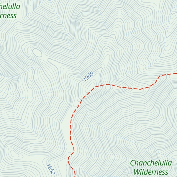 Map of Chanchelulla Peak