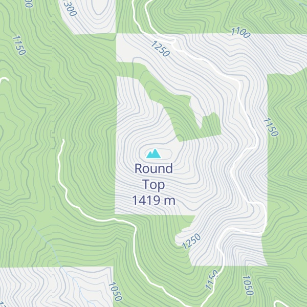 Map of Round Top