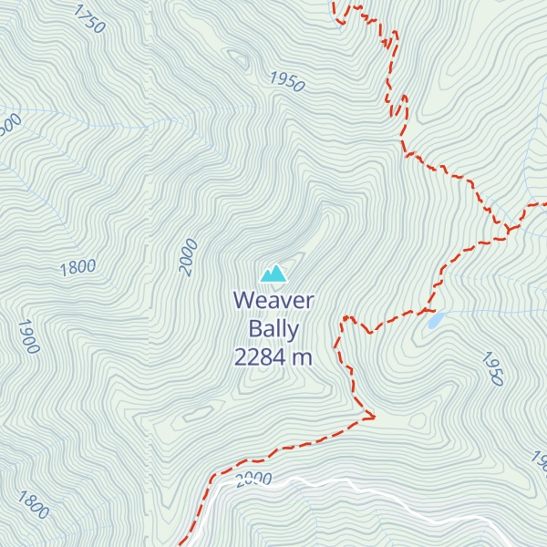Map of Weaver Bally