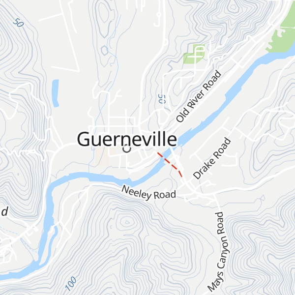 Map of Russian River Chamber of Commerce