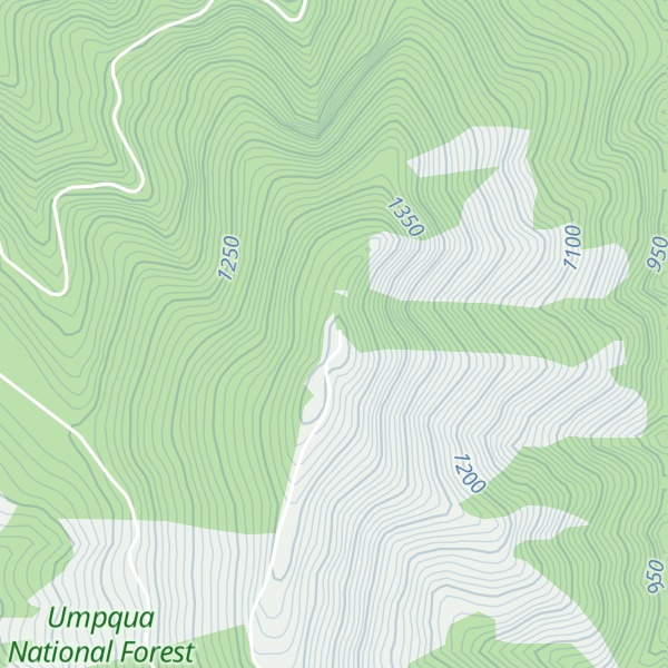Map of Red Mountain