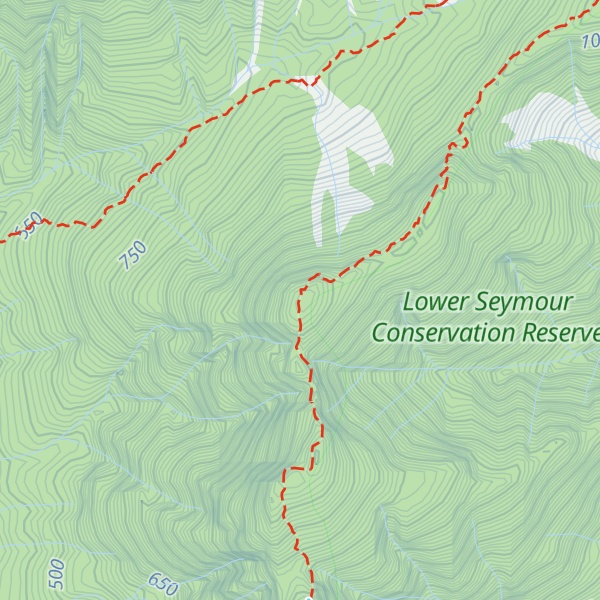 Map of North Needle