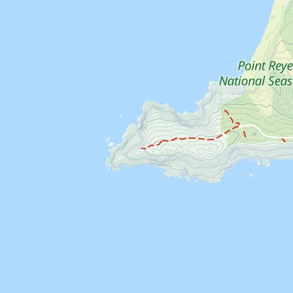 Map of Point Reyes Lighthouse Visitor Center