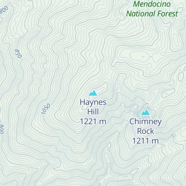 Map of Haynes Hill