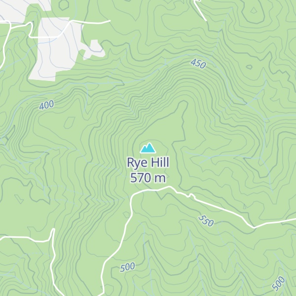 Map of Rye Hill