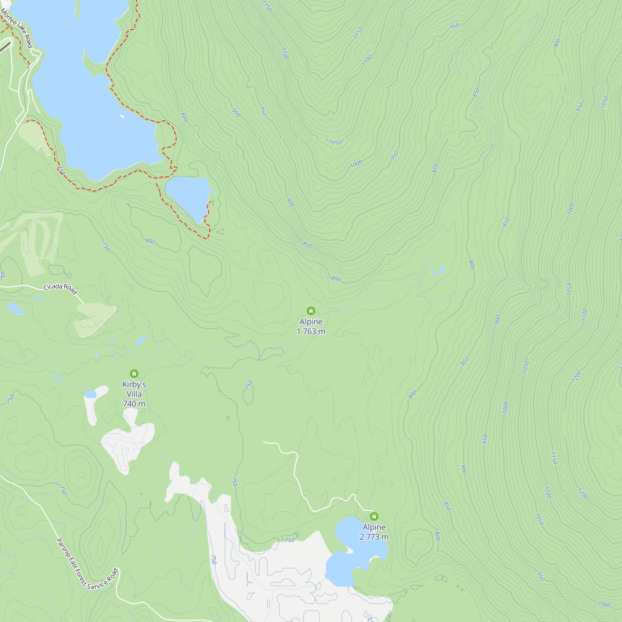 Alpine 1 map