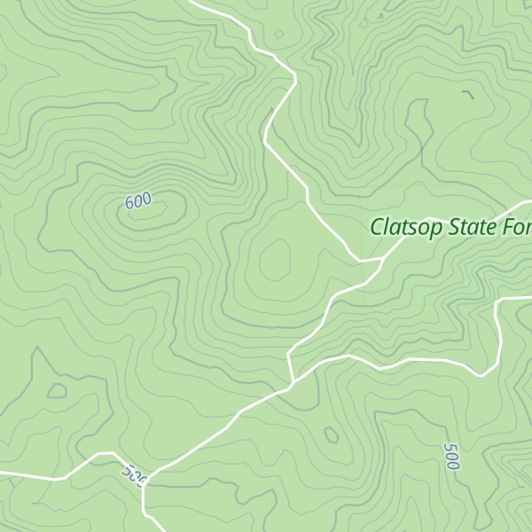 Map of Bunker Hill