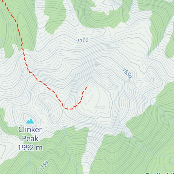 Map of Mount Price
