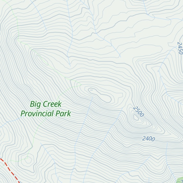Map of Red Hill