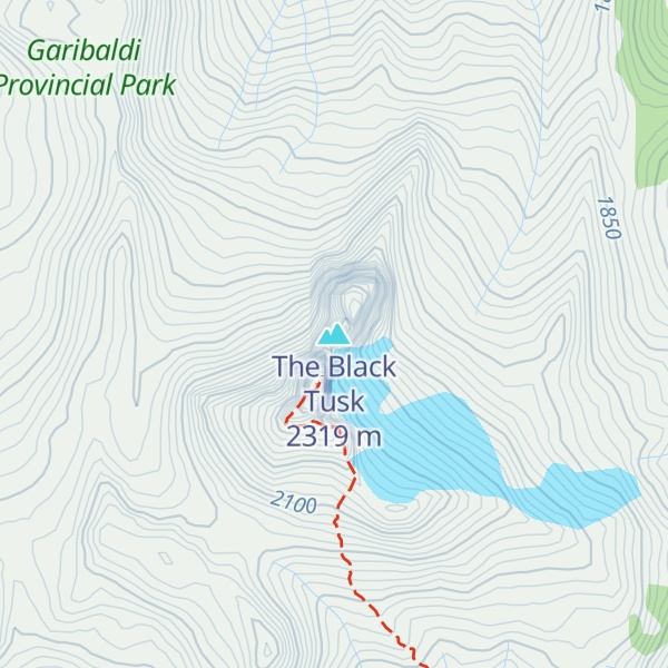 Map of The Black Tusk