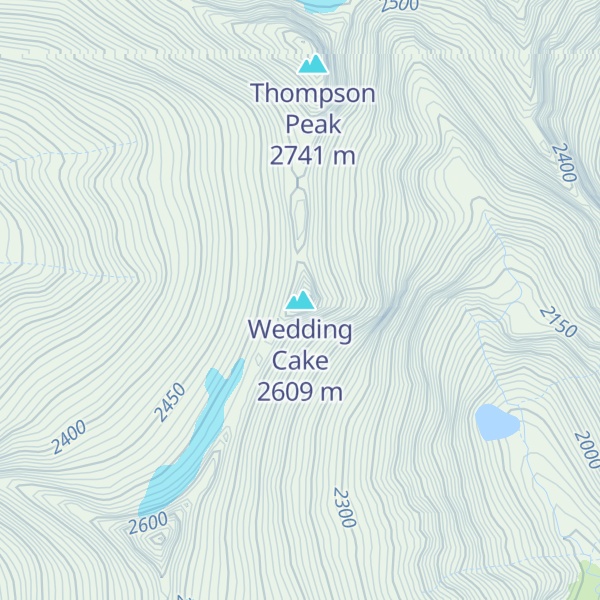 Map of Wedding Cake