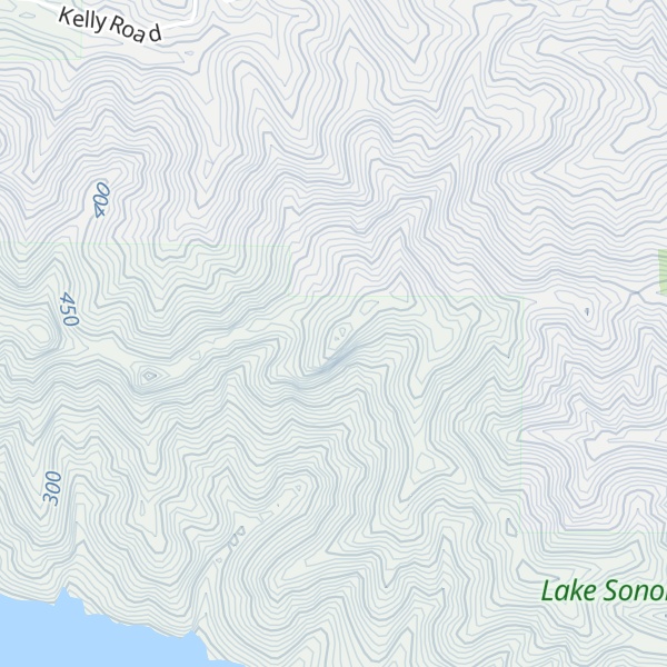 Map of Pritchett Peaks