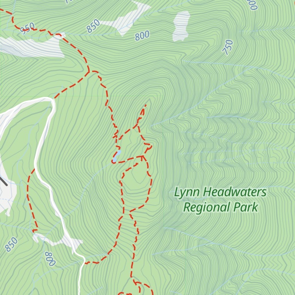 Map of Mount Fromme