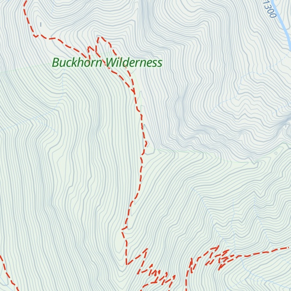 Map of Mount Townsend