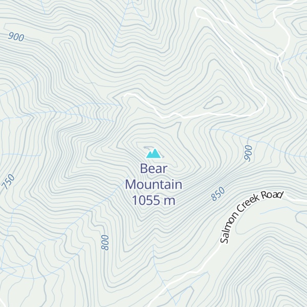 Map of Bear Mountain