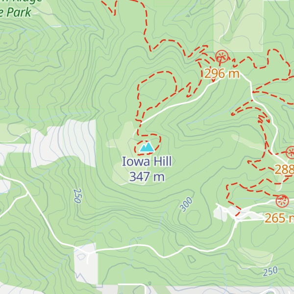 Map of Iowa Hill