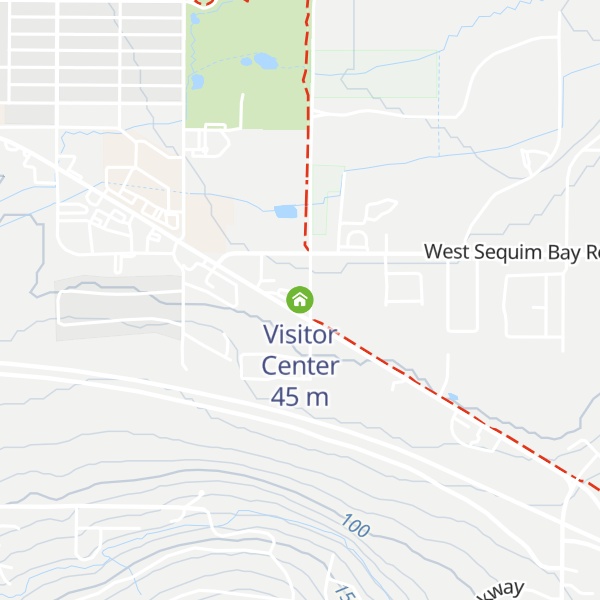 Map of Visitor Center