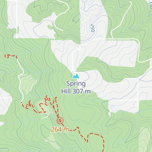 Map of Spring Hill