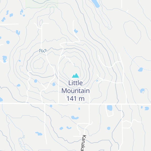 Map of Little Mountain