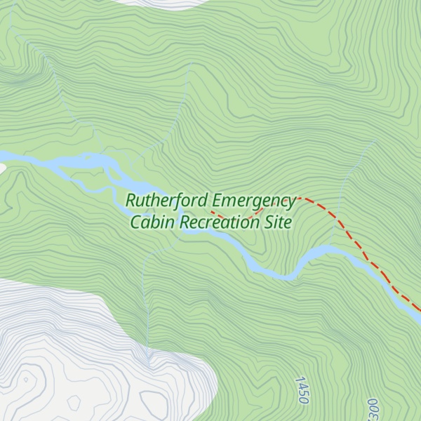 Map of Rutherford Emergency Shelter