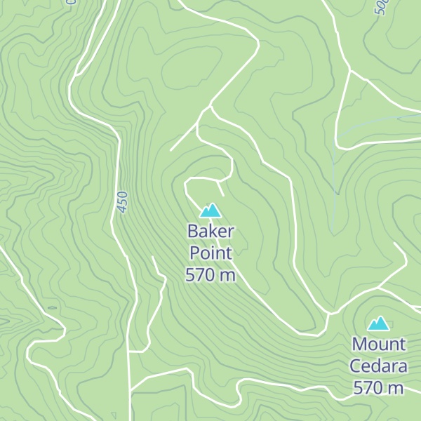Map of Baker Point