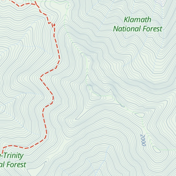 Map of Rays Peak