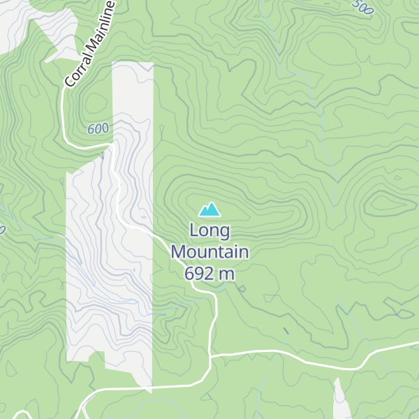 Map of Long Mountain