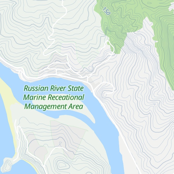Map of Jenner Visitor Center
