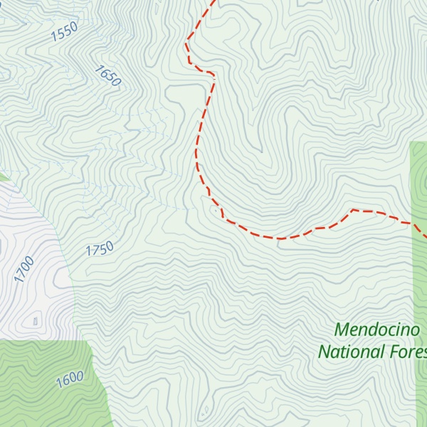 Map of Red Rock
