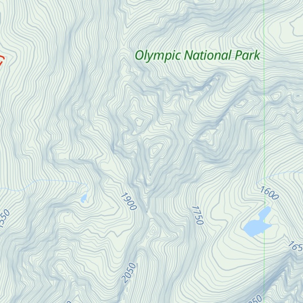 Map of Warrior Peak