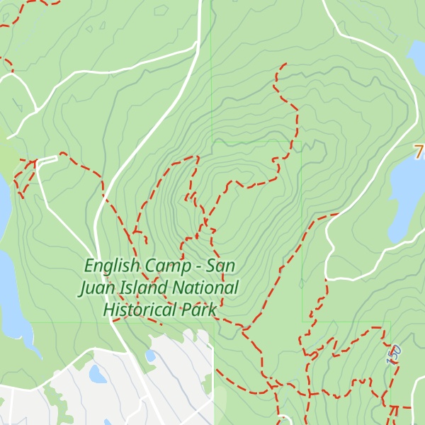 Map of Mount Young
