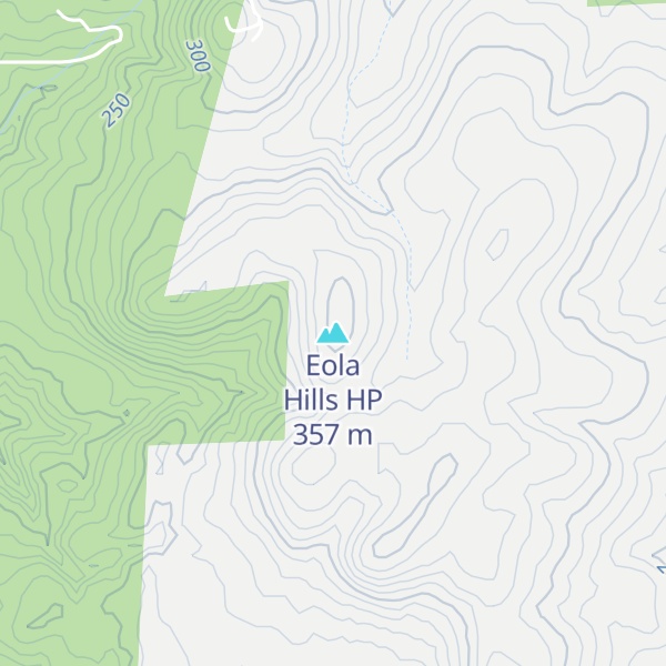 Map of Eola Hills HP