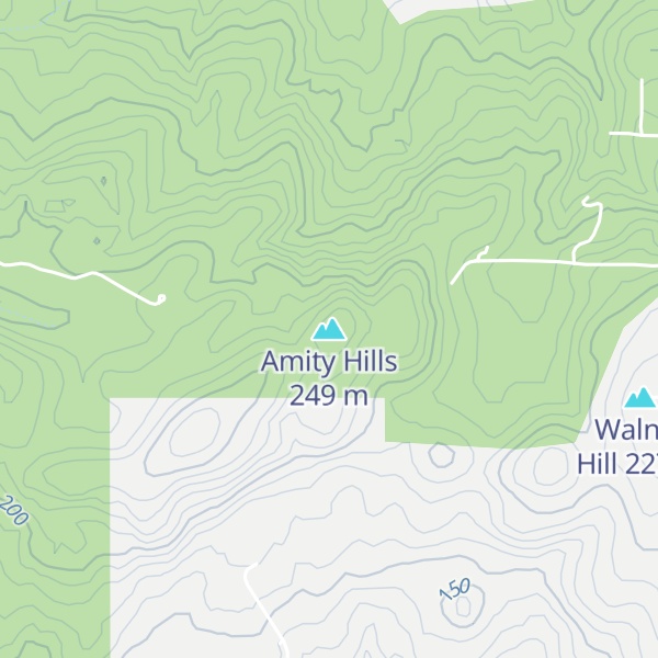 Map of Amity Hills