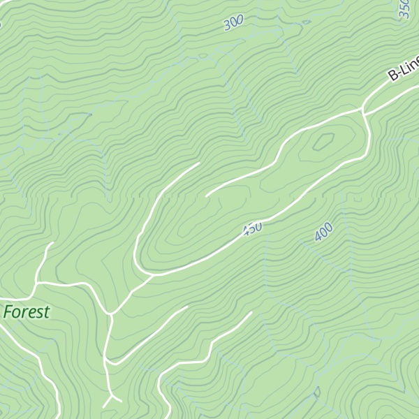Map of Buck Ridge